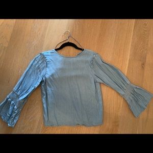 Soft Denim Zara Blouse